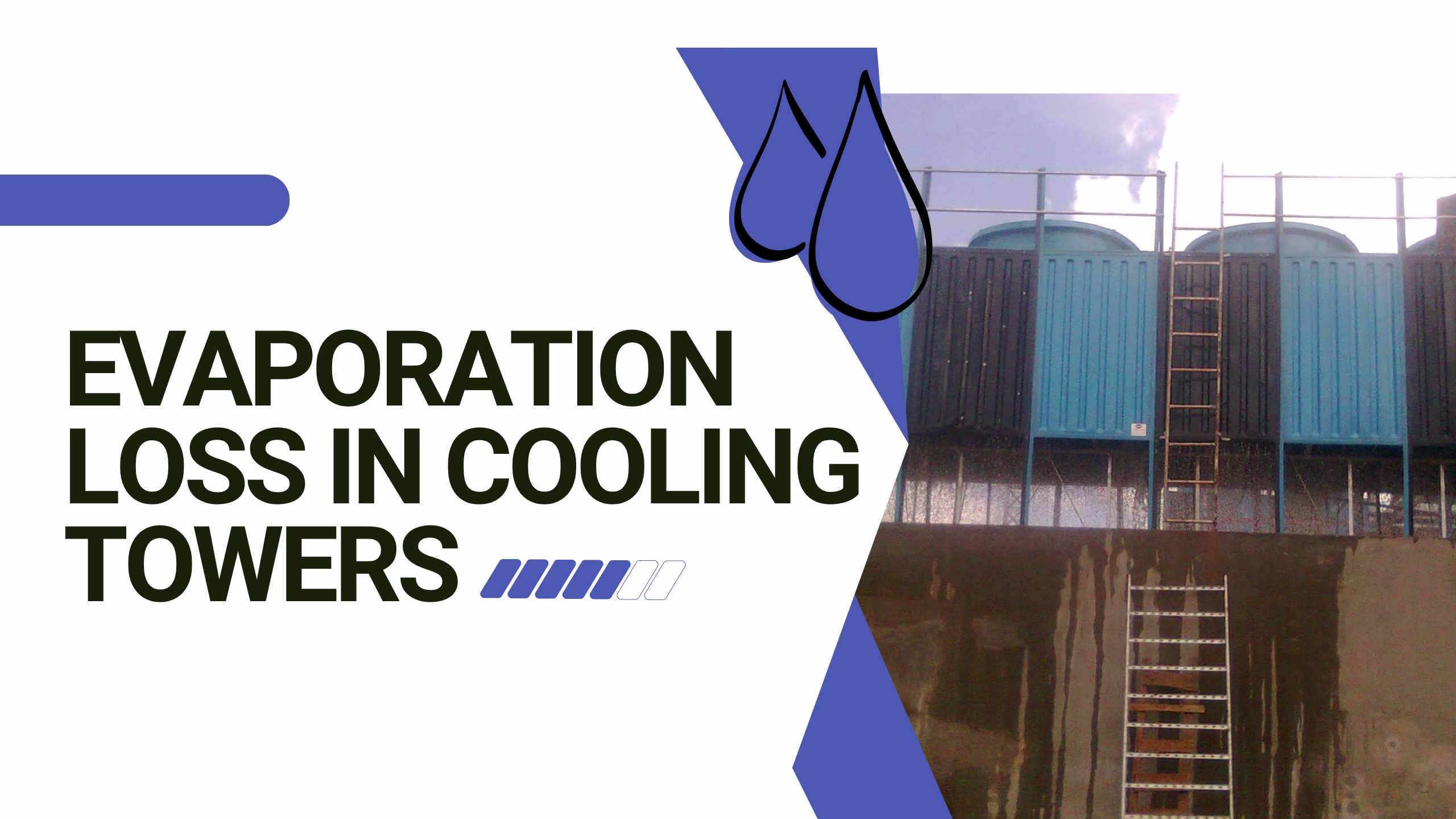 evaporation loss in cooling towers