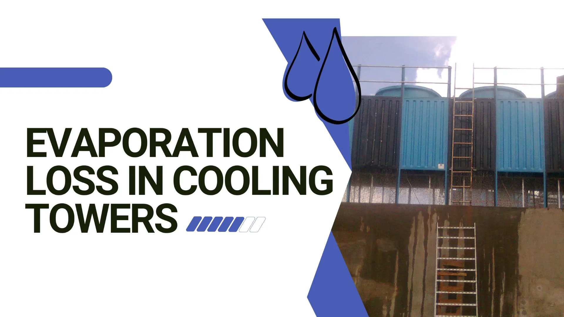 evaporation loss in cooling towers
