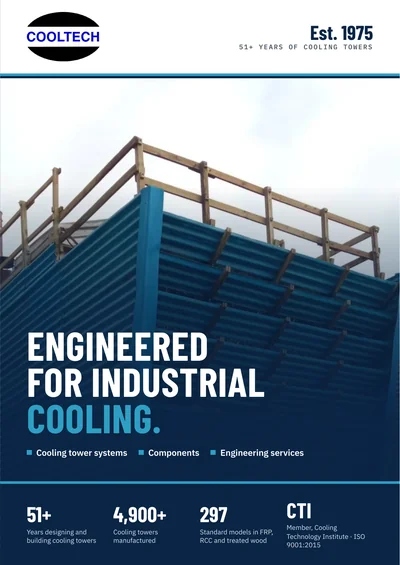 Cooltech Engineers company brochure cover