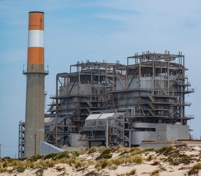 Captive power plant at an industrial site
