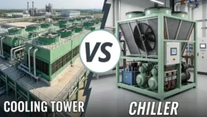 chillers vs cooling towers